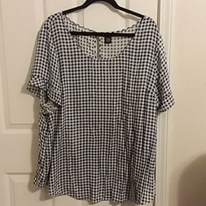 Torrid size 3 gingham print top
